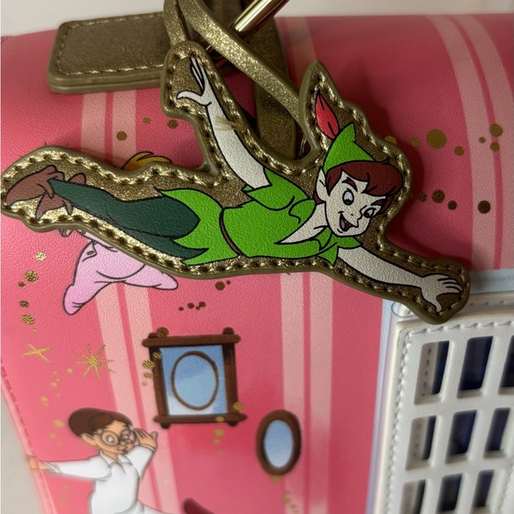 Loungefly Peter Pan 70th Anniversary Crossbody & Wallet - Picture 3 of 12